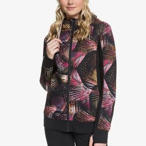 NWT Women's Roxy Frost Technical Zip-Up Hoodie WarmFlight Sherpa Size XL